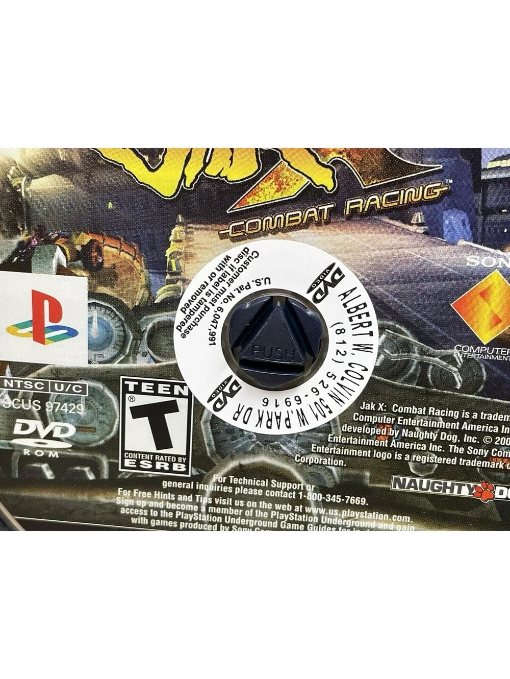 Jak X Combat Racing PS2 PlayStation 2 Complete CIB Very Good Condition Clean